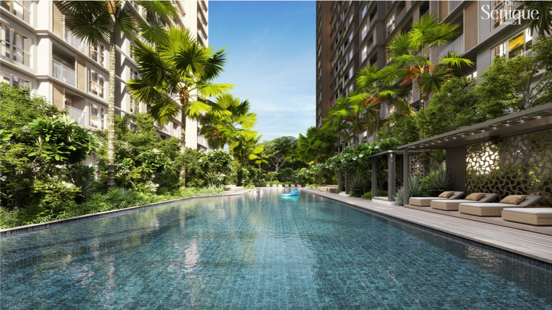 tiện ích dự án the senique hà nội