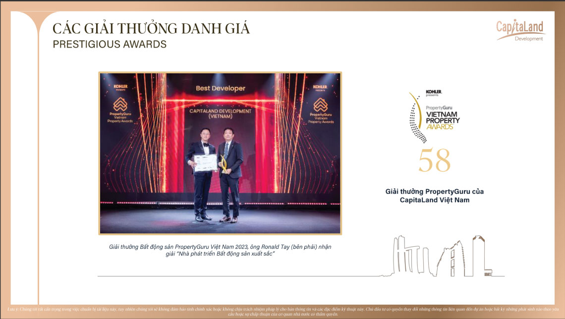 chủ dầu tư capitaland