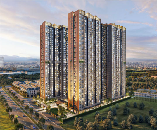 phối cảnh the senique hà nội