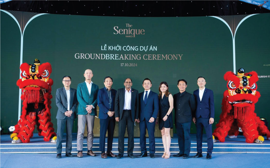 lễ khởi công the senique hà nội