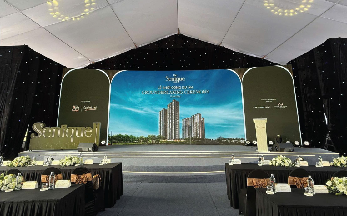 lễ khởi công the senique hà nội