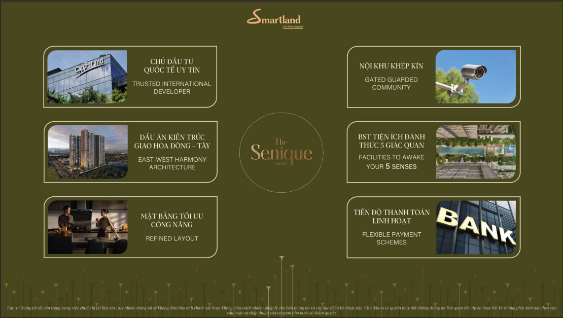 lý do chọn the senique hà nội