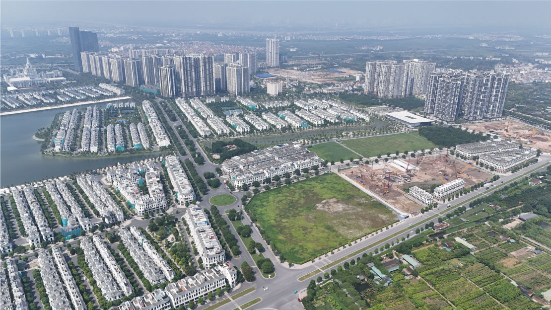 tiến độ dự án the senique hà nội