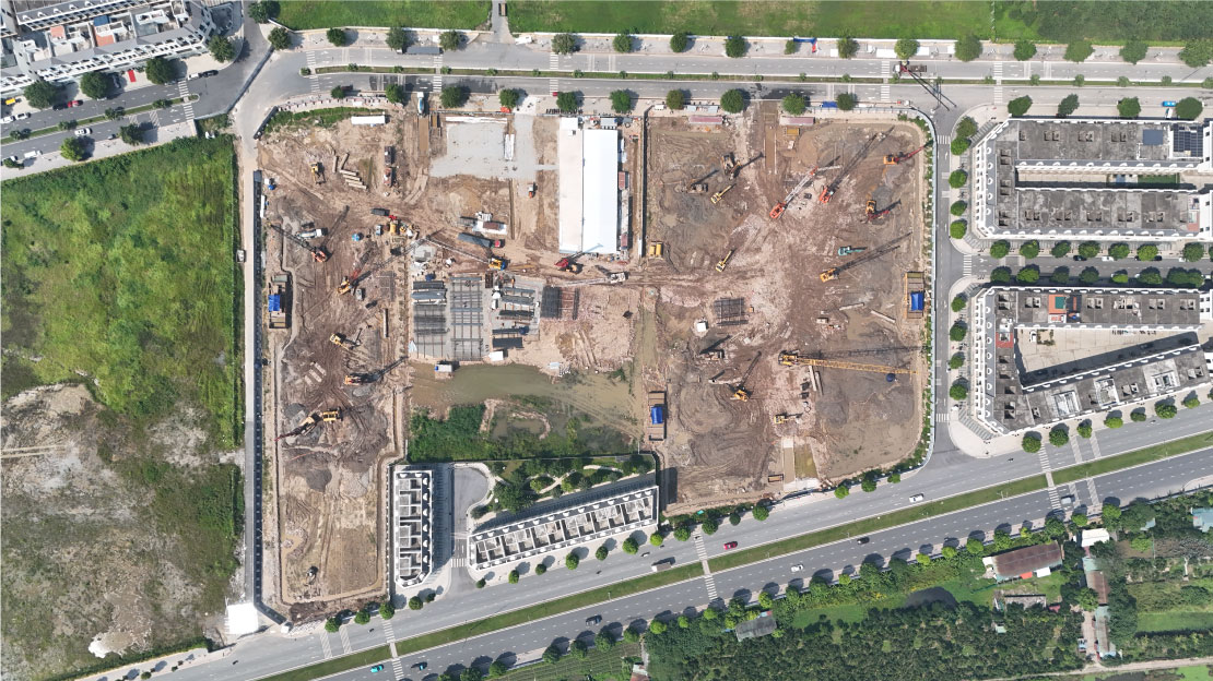 tiến độ dự án the senique hà nội